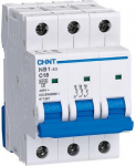 Circuit breaker NB1-63, 3C 16A 6kA NB1633NC16A | 16925808306127
