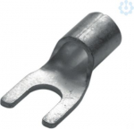 Fork terminals without insulation,  2.5-6M6 Cu DIN 46234, 100 pieces 290748 | 4011923091224