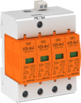 Combination arrestor, 4-pole with remote signalling, 280V, V25-B+C 4-FS280 5094493 | 4012195256311