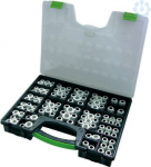 Cable glands set metric/PG in plastic case 92pcs 250504 | 4011923535292