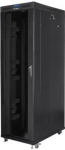 Lanberg | Rack cabinet 19" free-standing 42U/800x1200 (flat pack) with glass door, LCD | FF01-8242-12BL | Black FF01-8242-12BL | 5901969430493