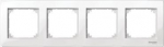 4 set frame, white Merten SystM M-Plan 515419 | 4042811078980