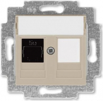 Data socket outlet, RJ45 CAT5+Dummy plug 2CHH295117A6018 | 8592624111887