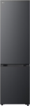 LG Refrigerator | GBBSJ1CCEP | Energy efficiency class C | Free standing | Combi | Height 186 cm | Fridge net capacity 220 L | Freezer net capacity 113 L | Display | 34 dB | Black GBBSJ1CCEP | 8806096624531