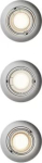 Downlight Peridot, 7W, GU10, IP20, nickel, 3 pcs. 929004669401 | 8721103036995