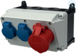 CEE socket outlet combination 910007 | 4015394240419