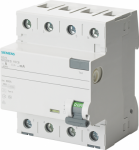 Residual current operated circuit breaker, 4-pole, type A, In: 25 A, 30 mA, Un AC: 400 V, SIGRES (harsh ambient conditions) The RCD is the residual current device for touch protection The patented residual current protective devices from Siemens are  ...