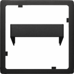 Motion detector adapter frame, carbon metallic, DELTA I-system 5TG6278-5CM00 | 4001869601373