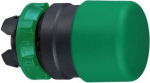 Head for non illuminated push button, Harmony XB5, green mushroom 30mm, 22mm, spring return, unmarke ZB5AC34 | 3389110904895