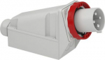 Wall mounting plug, Mureva PK, 125A, 3P+E, 400V, IP67 81594 | 3303430815945