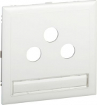 Thorsman - CYB-BK9 - mounting kit flat - R + TV + Sat - white NCS 5970110 | 7315885970113