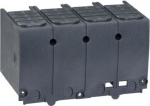 Terminal shield, ComPacT NSX100/160/250 DC, 4P, upstream/downstream, parallel connection of poles LV438327 | 3606480073229