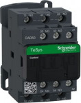 Control relay, TeSys Deca, 5NO, 0 to 690V, 24VAC 50/60Hz standard coil, screw clamp CAD50B7 | 3389110402858