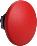Head for non illuminated push button, Harmony XB5, red mushroom 60mm, 22mm, spring return, unmarked ZB5AR416 | 3389110066364