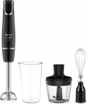 TEFAL | Blender | HB943838 InfintyForce | Hand Blender | 1000 W | Number of speeds 1 | Chopper | Black HB943838 | 3016661158339
