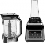 NINJA Mixer Blender 2in1 with Auto IQ | BN750EU | Tabletop | 1200 W | Jar material Plastic | Jar capacity 2.1+0.7 L | Ice crushing | Black/Silver BN750EU | 0622356235020