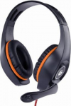 Gaming Wired Headphones with microphone, orange GHS-05-O | 8716309117159