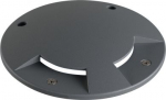 Cover for BIG PLOT module, 2 outlets, inground fitting, IP20, anthracite 1001262 | 4024163195669