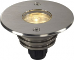DASAR LED inground fitting, round, stainless steel 316, 6.5W, 3000K, 12-25V, IP67 233500 | 4024163145503