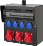 Distribution box rubber wall mounted BRUCK BV 32/5 2x16/5 4xSSD M32oBVu H IP54 9240539