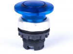 Mushroom button head, 40 mm, momentary, illumination possibility, blue 105644 | 8592765056450