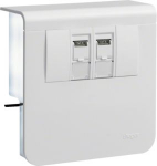 acc.box SL20080 2 x Cat.6 traffic white SL200809079016 | 4012740018142