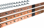 Busbar, universN,40x10mm,3 section,3pieces UM04K | 3250616230781