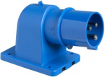 PratiKa industrial plug, 32A, 2p+E, 200...250 V AC, IP44. range of product: PratiKa - product or component type: plug - device short name: PratiKa plug - plug, socket category: low voltage - poles description: 2P + E - network type: AC - outlet stand ...