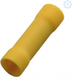 Butt connector insulated 4-6, yellow, 100 pieces 260354 | 4011923089122