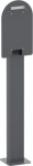 Pedestal, EVlink Pro AC, for 1 charging station EVA1PBS1 | 3606482185517