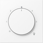 Centre plate with knob room thermostat LS1749BFWWM | 4011377195356