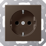 Socket outlet, 16A/250V, mocha, A500 A1520MO | 4011377112438