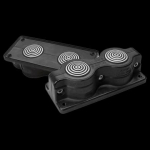 SCG2 IP55 RAL 9005 black Splitting multigate UL94V-0 MBA4N02B11 | 4744397010711