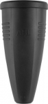 Original connector, SCHUKO, rubber (TPE), black, IP20, Type 1566 100000048 | 4011721188775