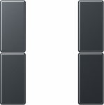 Cover kit 2-gang, complete A502TSAANM | 4011377129689