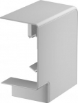 Plakanais stūris montāžai uz kanāla 70x110mm, PC/ABS, gai&scaron;i pelēks, 7035 6274222 | 4012195952237