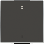 Color: Soft Black   Rocker for switches code: 8101, 8101.1, 8101.2, 8102, 8102.1 & 8110 2CLA850120A1501 | 8427238135731