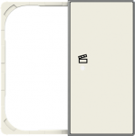 Cover plate Scene symbol for Switch/push button Single push button White - Sky Niessen 2CLA852649A1101 | 8427238193632