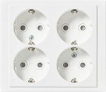Socket outlet 16 A White - Impressivo 2TKA00004826 | 6438199009056