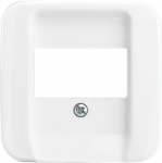 Use this center plate with insert 0248.00 or with inserts 026x/xx. It is suitable for the 85mm cover frames and with the 2519-100 adapter also for the 100mm cover frames 2TKA000859G1 | 6418677331343