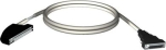 Cord set, 40-way terminal, SUB-D25 connector, for M340 I/O, 1,5m. range of product: Modicon M340 automation platform - accessory / separate part type: preformed cordset - product compatibility: ABE7CPA412, BMXART0414, BMXART0814 - electrical connecti ...