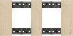 2x2P 71mm Living Now Plate BT-KA4802M2ZW | 8005543654552