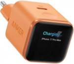 Anker Nano Charger 45W, Smart Display, Orange | 24 pin USB-C A121DGO1 | 194644320874