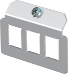 Adapterplate ar 3x caurumiem Type C, V2A, 1.4301 7407828 | 4012195231035