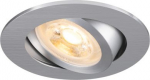 NEW TRIA&reg; 68, recessed ceiling light, round, max. 10W GU10, aluminium 1007370 | 4024163276191