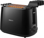 Philips | Daily Collection Toaster | HD2583/90 | Number of slots 2 | Housing material Plastic | Black HD2583/90 | 8710103942214