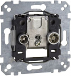 R-TV/SAT socket, terminal, mechanism with fixing frame, Merten inserts MTN299202 | 3606485093178