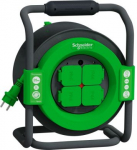 Cable reel 25m, 3x2,5, IP44, Green IMT33148 | 3606481374998