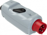 CEE-plug 5x16A (3P+N+PE) 6h IP44 grey/red with switch (ON/OFF) 54015530 | 9003399613692