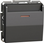 Hotel card switch 10AX, anthracite, Asfora EPH6200171 | 3606480729898